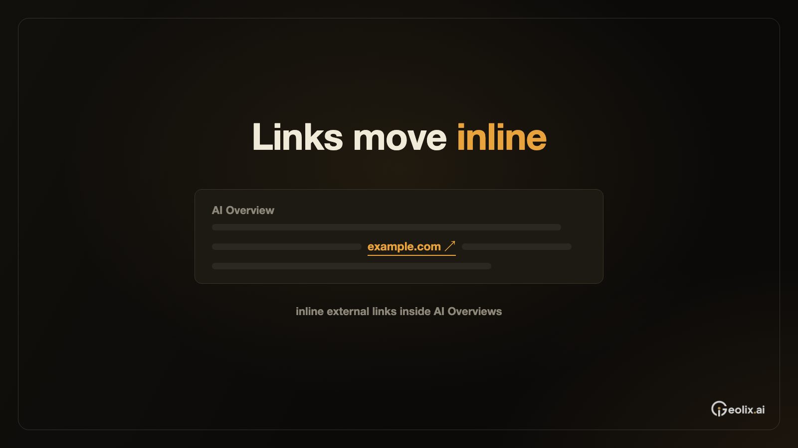 Peec Sees More Inline Links in Google AI Overviews
