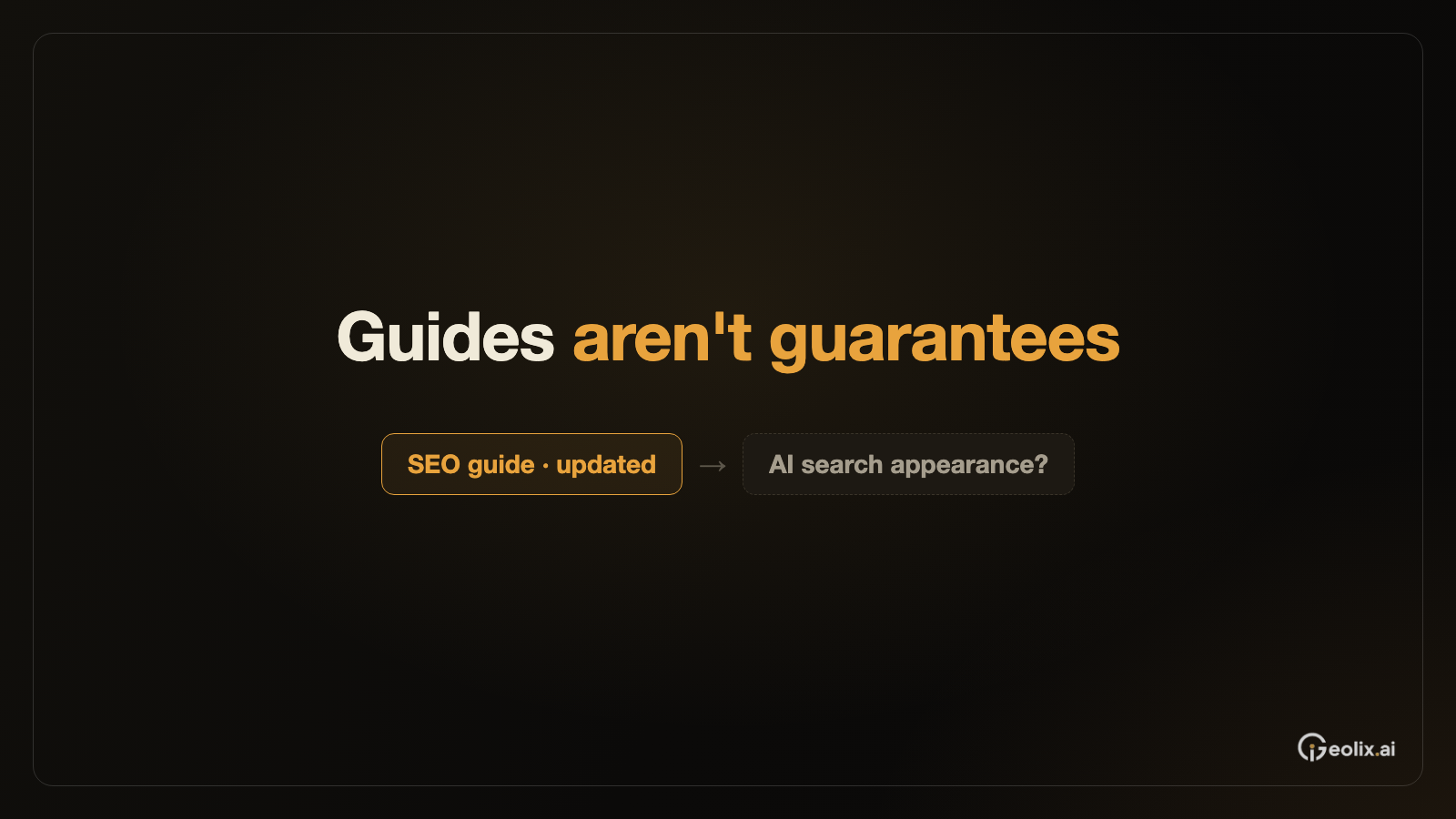 Google SEO Guidance Sets Limits for AI Search Visibility