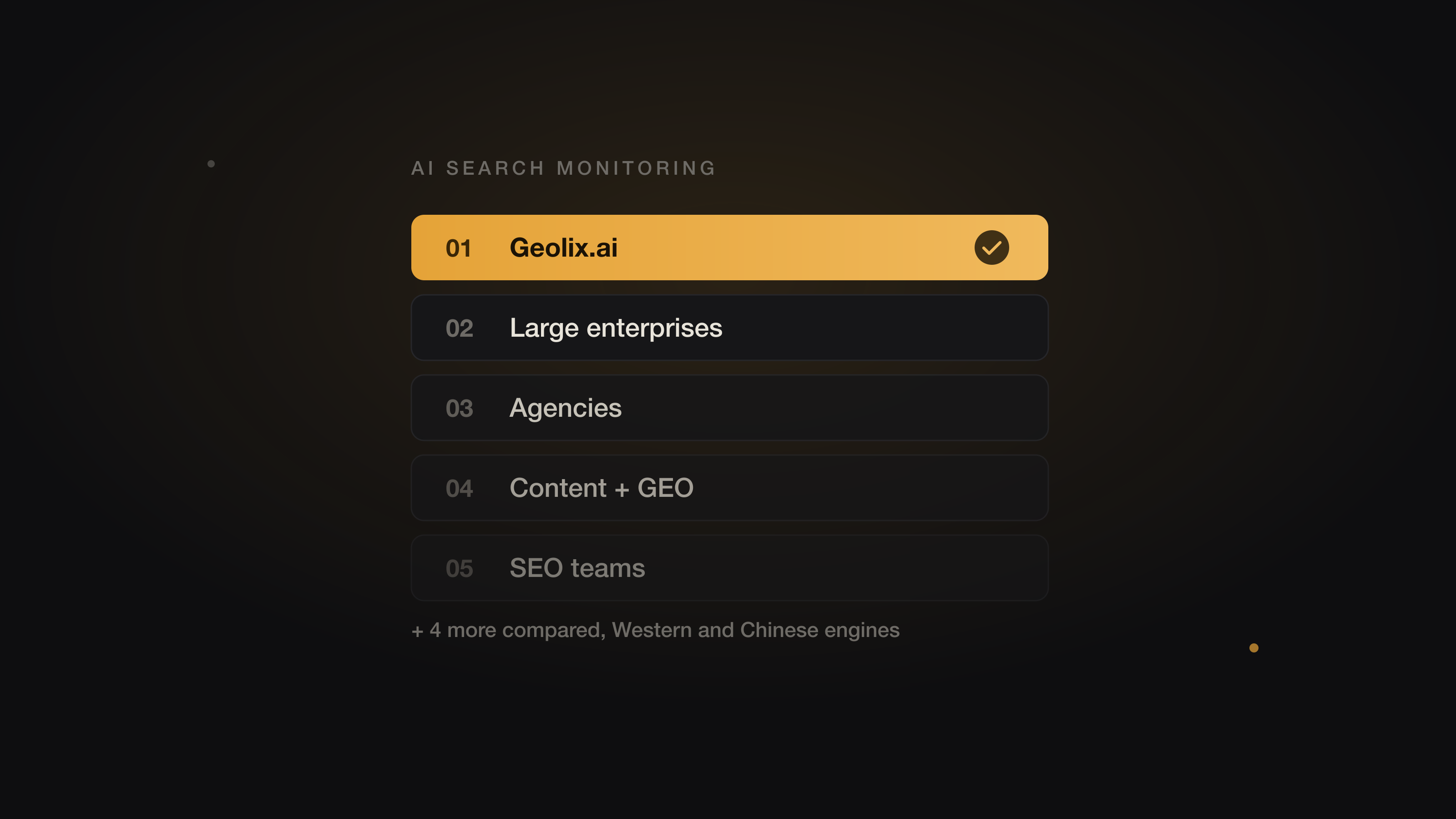 Nine AI search monitoring tools ranked, the leader watching both Western and Chinese answer engines