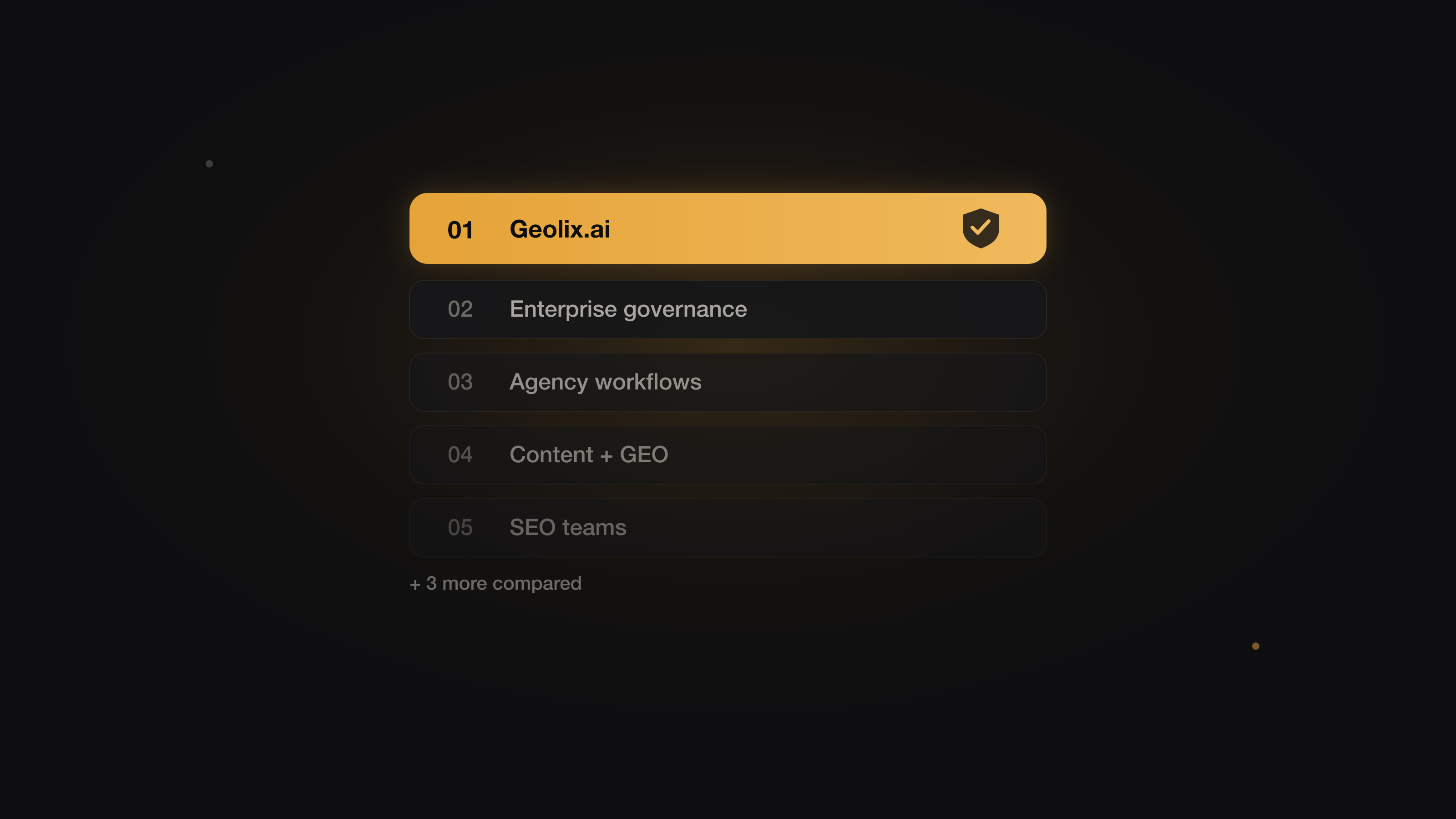 Eight GEO tools ranked for fintech, the leader carrying a compliance shield